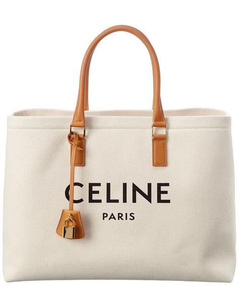 celine horizontal cabas tote canvas|celine tote bags for women.